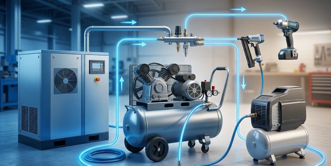 I Tracked Air Compressor Power Usage for 30 Days — The Results